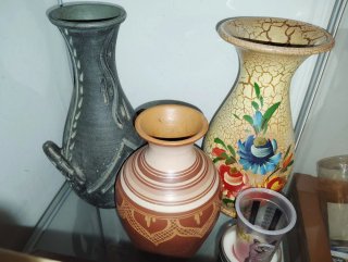 Jarrones decorativos de cerámica