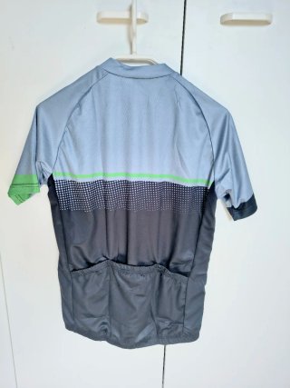 Maglietta ciclismo Vendull grigia e nera