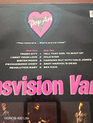 Vinilo Transvision Vamp - Pop Art (1988)