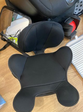Silla Coche Romer Britax con fundas, espejo...