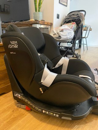 Silla Coche Romer Britax con fundas, espejo...