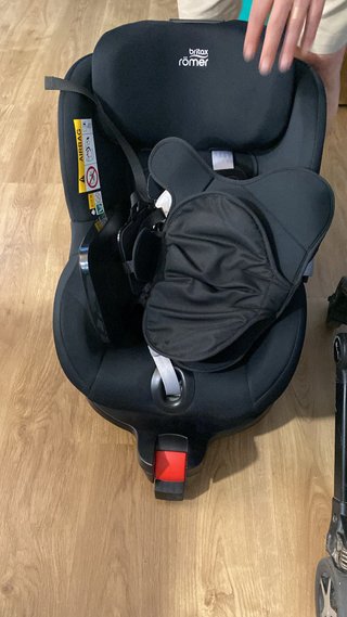 Silla Coche Romer Britax con fundas, espejo...
