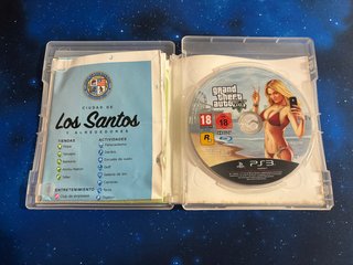 GTA V PS3 Completo Con Mapa Original Manual GTA 5