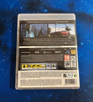 GTA V PS3 Completo Con Mapa Original Manual GTA 5