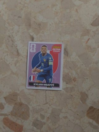 Sticker Kylian Mbappé Panini Extra FIFA