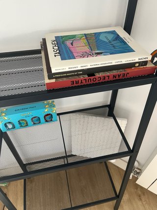 Estantería Metálica Ikea Negra