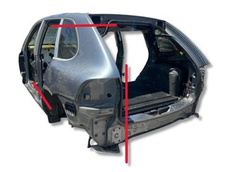Corte Carrocería Porsche Cayenne 9PA (2003-)