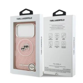 Funda Karl Lagerfeld iPhone 14 Pro Rosa