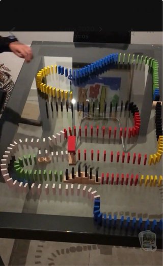 Bloques de construcción de madera de colores