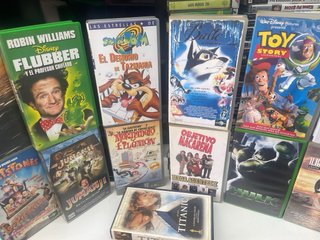 Lote VHS Disney Clásicos (Español)