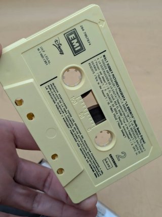 LA SIRENITA CASSETTE WALT DISNEY BANDA SONORA