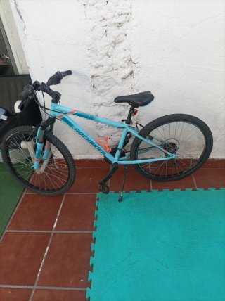Bicicleta Rockrider ST 500 Azul