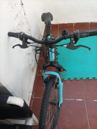 Bicicleta Rockrider ST 500 Azul