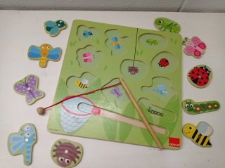 Puzzle magnetico pesca insetti Goula