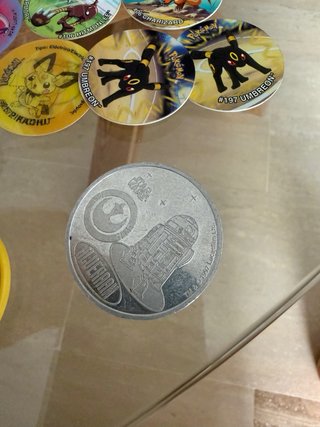 Colección Tazos Pokémon, Moneda Stars wars&digimon