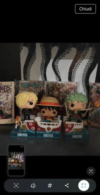 Funko Pop! One Piece Sanji, Luffy, Zoro