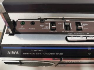 Radiocasete AIWA CS-W660 Auto Reverse 1983