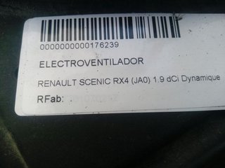 RENAULT SCENIC RX4 (JA0) 1.9 dCi Dynamique ELECTROVENTILADOR