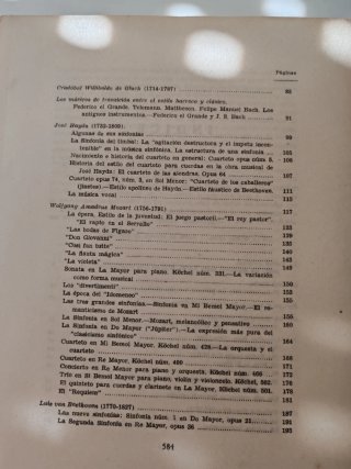 Libro antiguo "Obras maestras de la música alemana