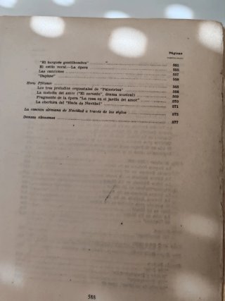 Libro antiguo "Obras maestras de la música alemana