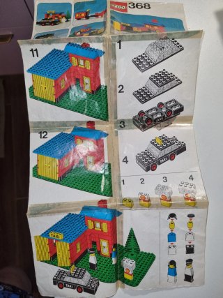 Lego Vintage 368 Taxi Set