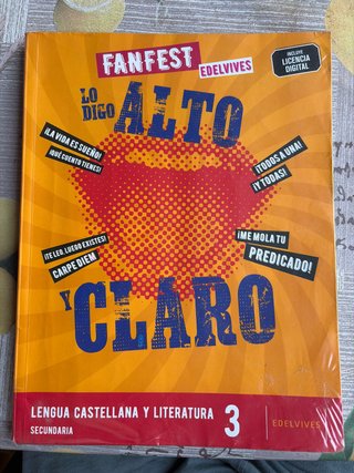 Lengua castellana y literatura 3 Secundaria