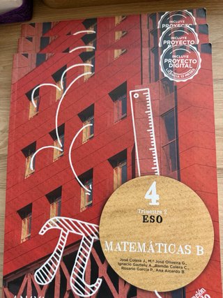 Libros Anaya 4 ESO . GREDOS Alcala