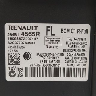 RENAULT MEGANE IV BERLINA 5P GT-Line CAJA RELES / FUSIBLES