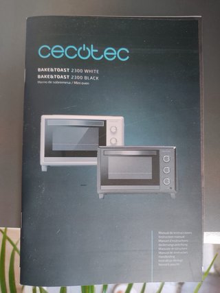 Horno Cecotec bake & toast 2300