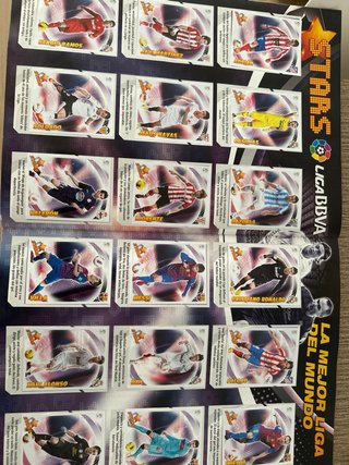 Álbum Fútbol La Liga Panini 4 temporadas