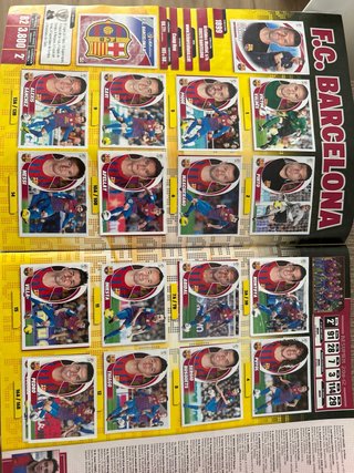 Álbum Fútbol La Liga Panini 4 temporadas