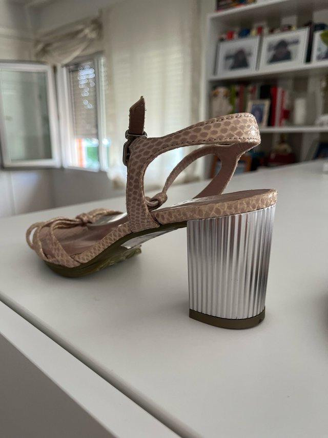 Sandalias Hispanitas Beige Tacon