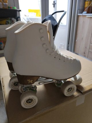 Pattini da Pattinaggio Artistico Bianchi