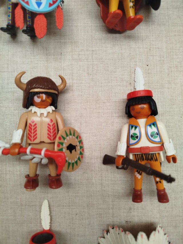 Playmobil Indios/as Colección