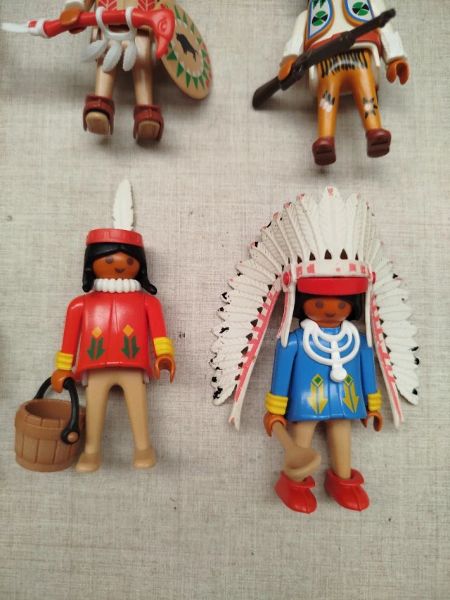 Playmobil Indios/as Colección