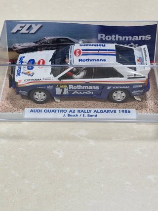 Audi Quattro A2 Rally Algarve 1986 Scalextric fly