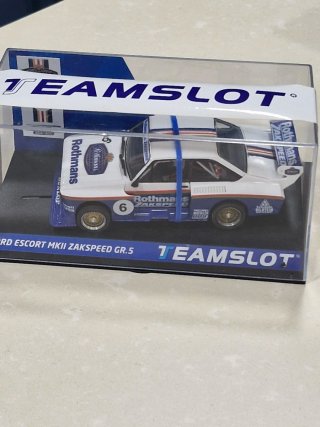 Scalextric Ford Escort MkII Zakspeed GR.5 teamslot
