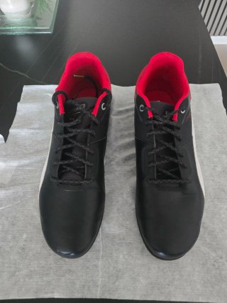 Zapatillas Puma Ferrari Negras Rojas