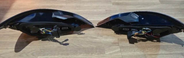 Pilotos LED Negros Mercedes CLA