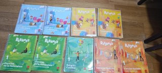 Lote libros revuela 1 de primaria