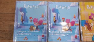 Lote libros revuela 1 de primaria