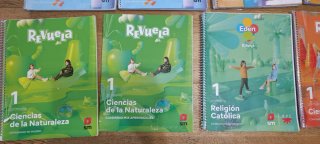 Lote libros revuela 1 de primaria