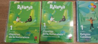 Lote libros revuela 1 de primaria