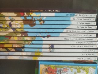 Colección libros mitología para niños