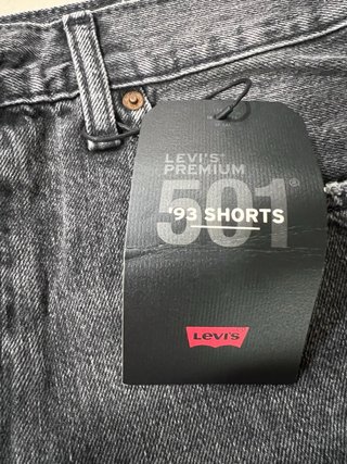 Levi's 501 '93 Shorts Gris Talla L (44 en esp)