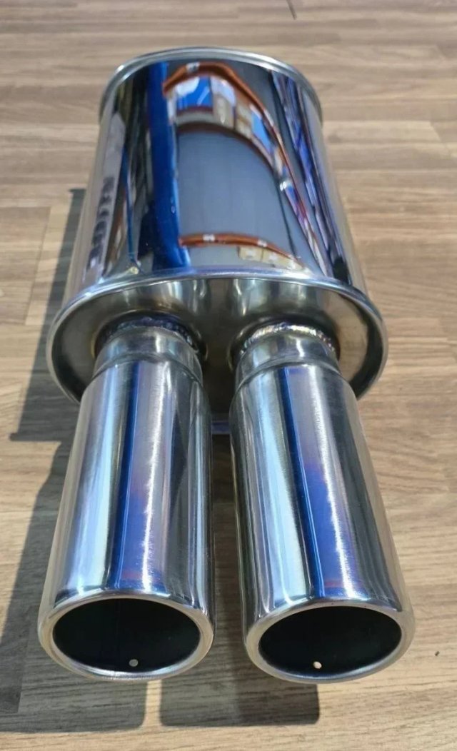 Escape Silencioso sport INOX universal