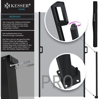 Toldo lateral extensible - Kesser
