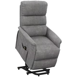 Sillón relax reclinable eléctrico gris