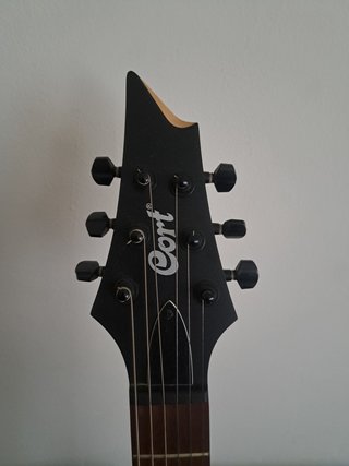 GUITARRA ELÉCTRICA KORT KX100 NARANJA METALIZADA