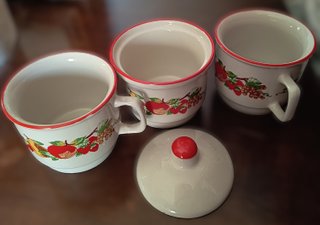 Set colazione vintage porcellana